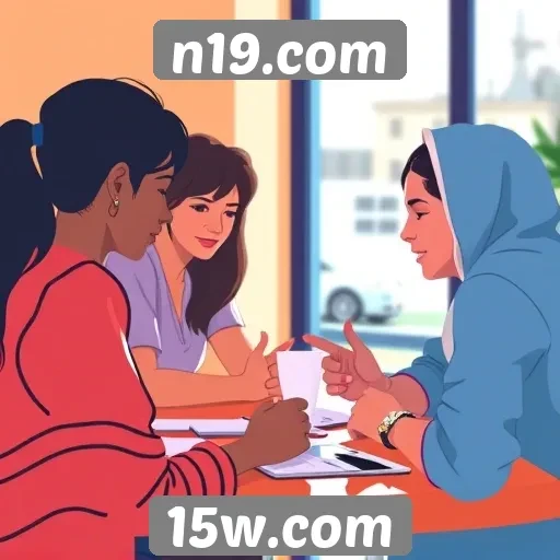 Exploração dos recursos de comunidade em n19.com